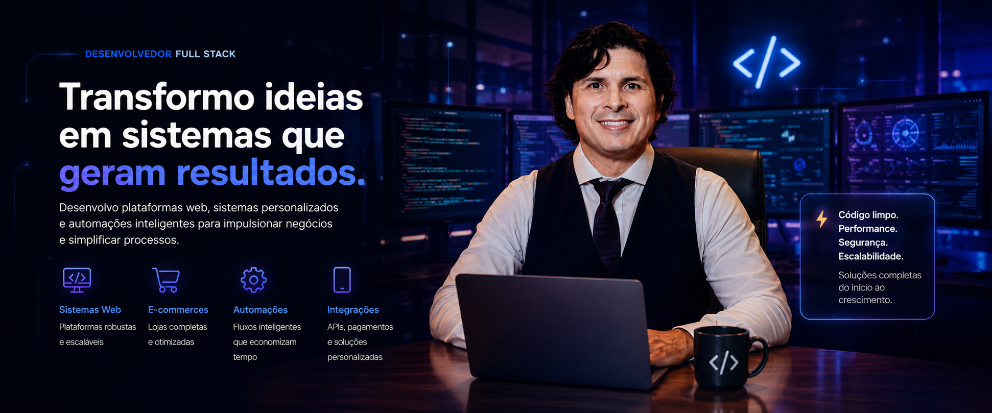Thomas J. Ferreira, Desenvolvedor de Soluções Digitais